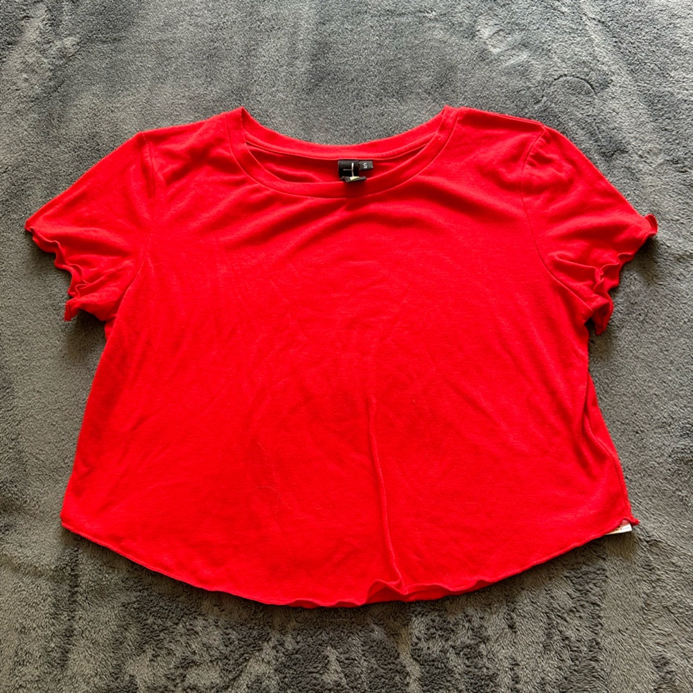 Vull sport crop tee
